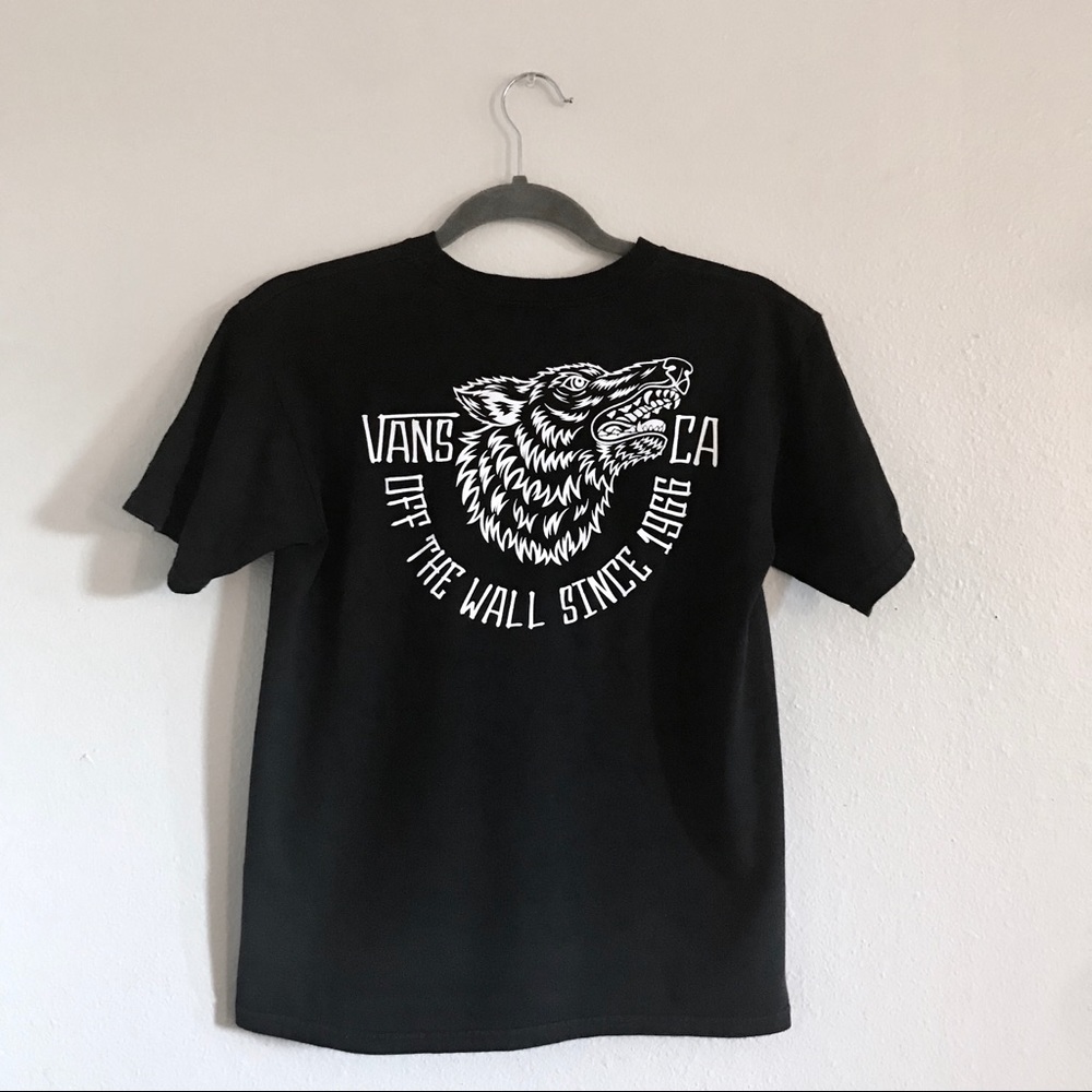 Vans Old School Wolf Print Tee